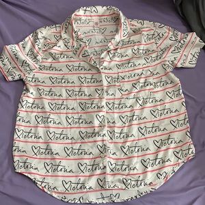 Victoria secret satin Pj set